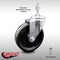 Service Caster 5 Inch SS Phenolic Wheel Swivel 3/8 Inch Threaded Stem Caster SCC-SSTS20S514-PHS-381615 - alternate 3